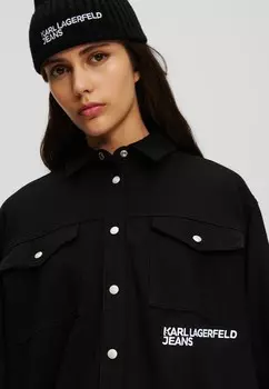 Рубашка-блузка Karl Lagerfeld, черный
