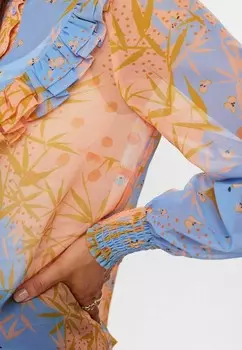 Рубашка-блузка KYNDALL Nmph, оранжевый