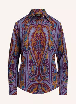 Рубашка-Блузка Lauren Ralph Lauren, фиолетовый