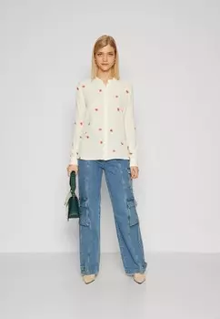 Рубашка-блузка LOT EMBRO BLOUSE Fabienne Chapot, кремовый