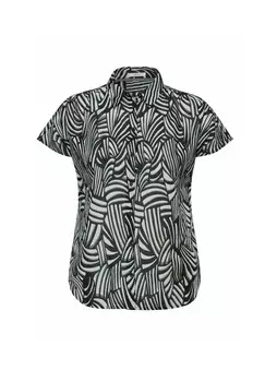 Рубашка-блузка MIT KURZARM Cecil, черный