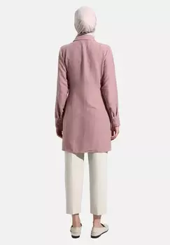 Рубашка-блузка Modanisa, розовый