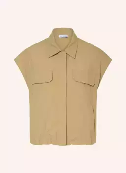 Рубашка-блузка Mrs & Hugs, бежевый