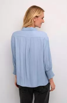 Рубашка-блузка NOLA Cream, светло-голубой