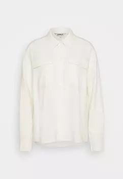 Рубашка-блузка ONLCARO SHIRT ONLY Tall, кремовый