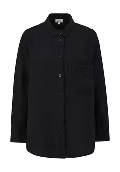Рубашка-блузка OVERSIZE-LOOK s.Oliver, черный