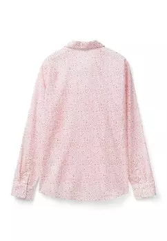 Рубашка-блузка PATTERNED United Colors of Benetton, розовый