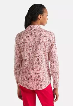 Рубашка-блузка PATTERNED United Colors of Benetton, кремовый