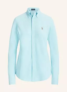 Рубашка-блузка POLO RALPH LAUREN, бирюзовый