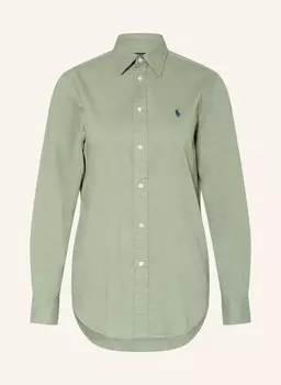 Рубашка-блузка POLO RALPH LAUREN, зеленый