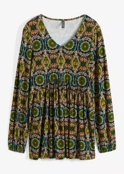 Рубашка-блузка Rainbow, черный