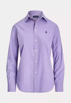 Рубашка-блузка RELAXED FIT COTTON TWILL SHIRT Ralph Lauren, лиловый