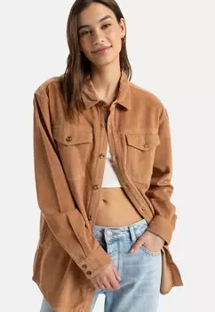 Рубашка-блузка Roxy, коричневый