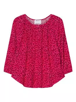 Рубашка-Блузка с принтом Seidensticker, розовый