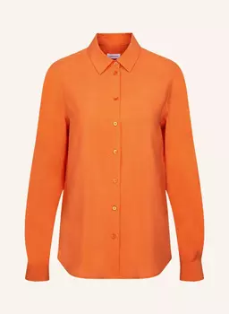 Рубашка блузка Seidensticker, оранжевый