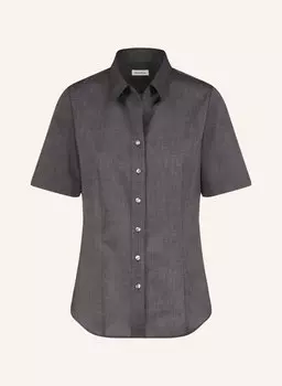 Рубашка блузка Seidensticker, серый