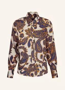 Рубашка блузка Seidensticker, синий