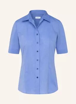 Рубашка блузка Seidensticker, синий