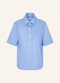 Рубашка блузка Seidensticker, синий