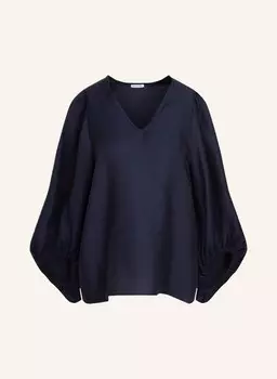 Рубашка блузка Seidensticker, синий