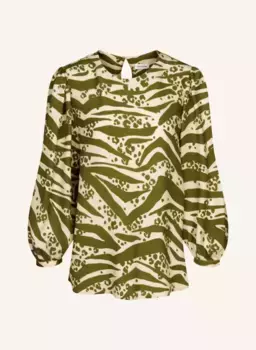 Рубашка-блузка Seidensticker, зеленый