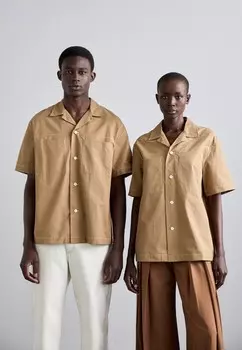 Рубашка-блузка SHORT SLEEVE UNISEX Sunnei, бежевый