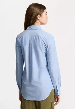 Рубашка-блузка SLIM FIT STRETCH OXFORD SHIRT Ralph Lauren, синий