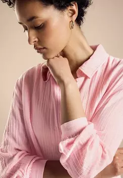 Рубашка-блузка Street One, светло-розовый