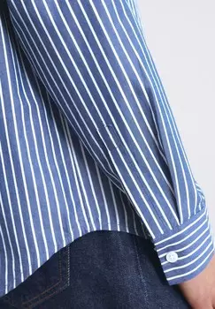 Рубашка-блузка STREIFEN RELAXED Marc O'Polo DENIM, синий