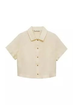 Рубашка-блузка TAMARIU Mango, желтый