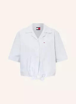 Рубашка блузка Tommy Jeans, мультиколор