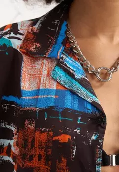 Рубашка-блузка UNISEX YOURTURN, разноцветный