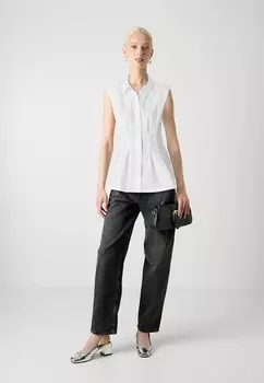 Рубашка-блузка VMJOY PLEAT SHIRT Vero Moda, белый