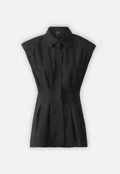 Рубашка-блузка VMJOY PLEAT SHIRT Vero Moda, черный