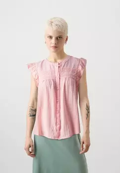 Рубашка-блузка VMSUI CAP SLEEVE Vero Moda, абрикос