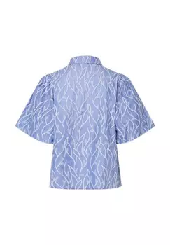 Рубашка-блузка YASMILIA YAS, светло-голубой
