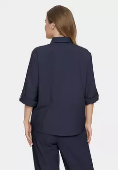 Рубашка-блузка ZALINDA Saint Tropez, темно-синий
