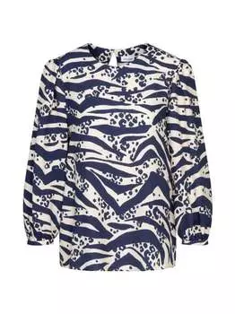 Рубашка-Блузка животное Seidensticker, синий