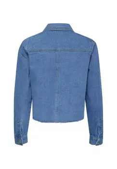 Рубашка-блузка ZITO BOXY My Essential Wardrobe, синий деним
