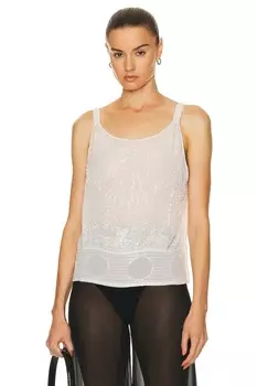 Рубашка Bode Deaded Myrtle, кремовый