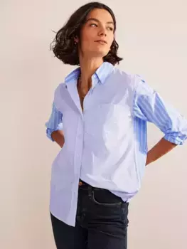 Рубашка Boden Boden Connie Relaxed Fit, цвет blue/multi