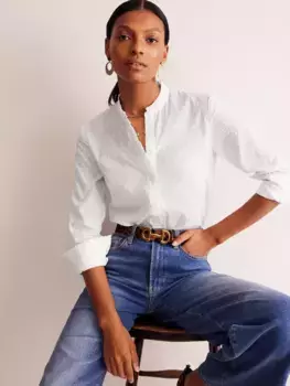 Рубашка Boden Phoebe Cotton, цвет white dobby