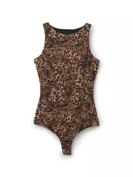 Рубашка-боди INTIMISSIMI, цвет Brown/Light brown