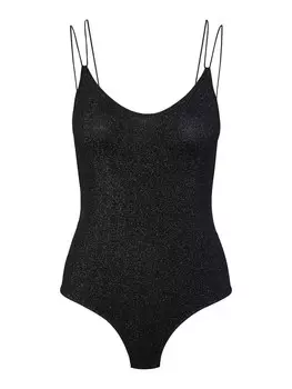 Рубашка-боди PIECES SUNNI, цвет mottled black