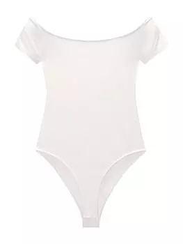Рубашка-боди Pull&Bear, белый