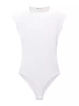 Рубашка-боди Pull&Bear, белый