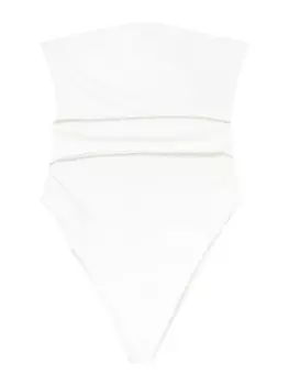 Рубашка-боди Pull&Bear, белый