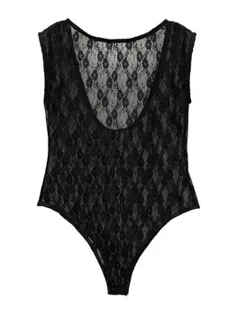 Рубашка-боди Pull&Bear, черный