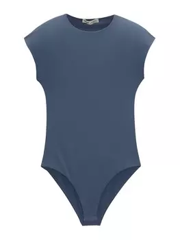 Рубашка-боди Pull&Bear, цвет Sapphire