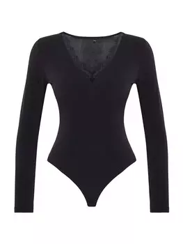 Рубашка-боди Trendyol, черный